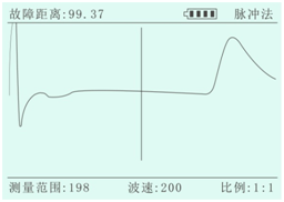 电缆故障测试仪波速校验1